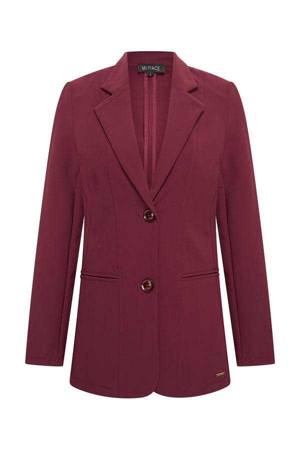 mi piace travel blazer 202102 burgundy