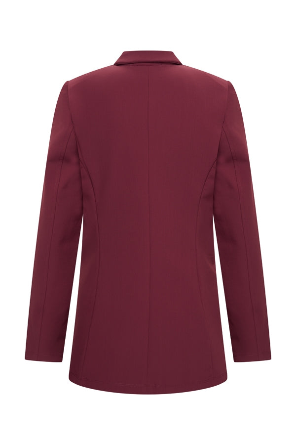 mi piace blazer burgundy