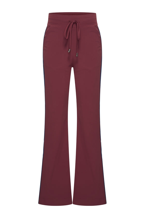 mi piace travel broek tape 202668 burgundy
