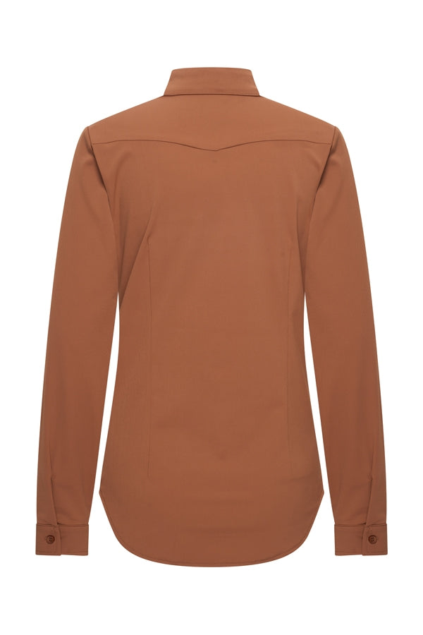 mi piace blouse 202709 caramel