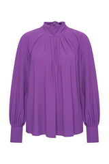 Mi Piace-Travel Blouse Bow Light 202774L-Winter purple