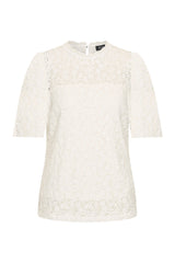 mi piace kanten top 202832 off white
