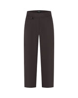 lady day travel broek micky dark brown