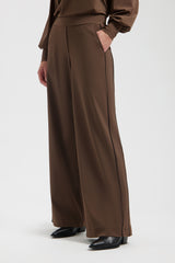Lady Day-Travel Broek Miller-Truffel/Black