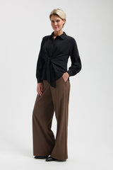 Lady Day-Travel Broek Miller-Truffel/Black