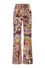 mi piace travel broek straight 202089 big paisley print multicolor