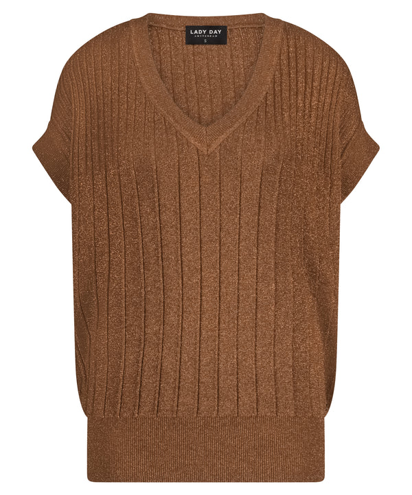 lady day sweater myrthe chocolat