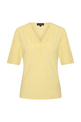 mi piace travel top lace 202813 lemon yellow
