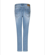 red button Relax Denim stoneused
