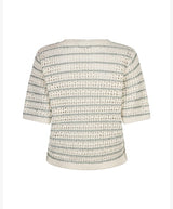 Red Button-Trui Jolene Stripe-Light Khaki