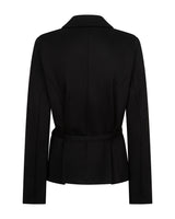 Red Button-Blazer & Belt Punta SRB5007-Black