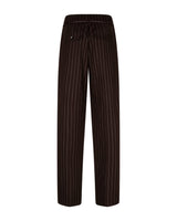 Red Button-Broek Cleo Punta Pinstripe SRB5050-Espresso Lengtemaat 33