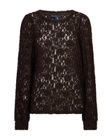 Red Button-Top Lace SRB5068-Espresso