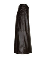 Red Button-Rok Alina Faux Leather-Espresso