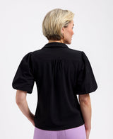 blouse simone zwart van lady day