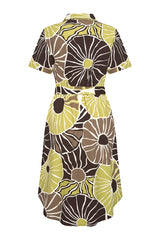 mi piace jurk 202079 desert anemone print sweat pea