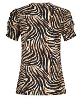 lady day top toya zebra print