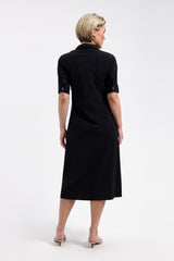 lady day jurk ursulla zwart