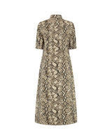 lady day jurk ursulla slangen print
