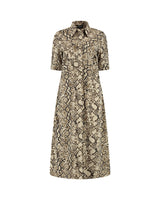 lady day jurk ursulla snake print