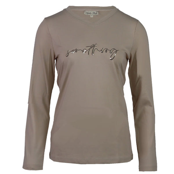 sophia perla top xiva uni-almond