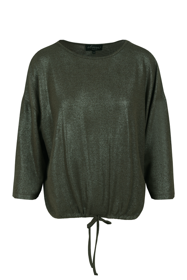 elvira top britt dark green