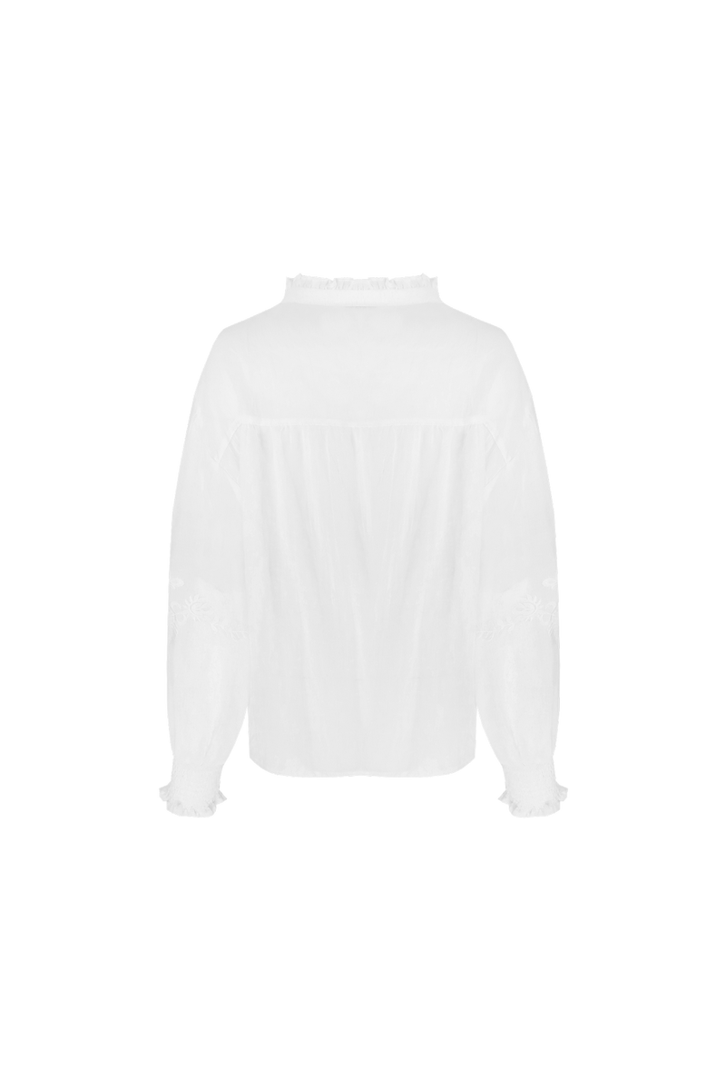 C&S The Label Blouse Nancay Offwhite