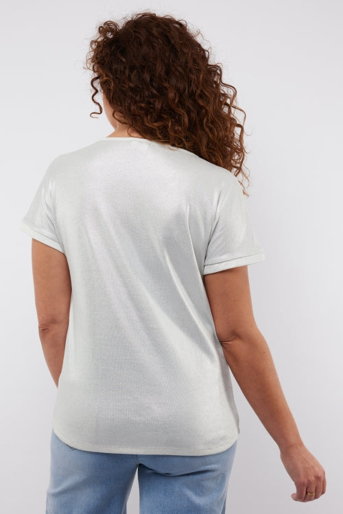 C&S The Label Top Imone Offwhite