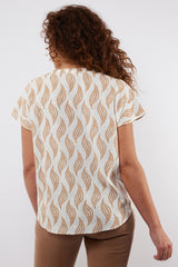 C&S The Label Top Silla Offwhite