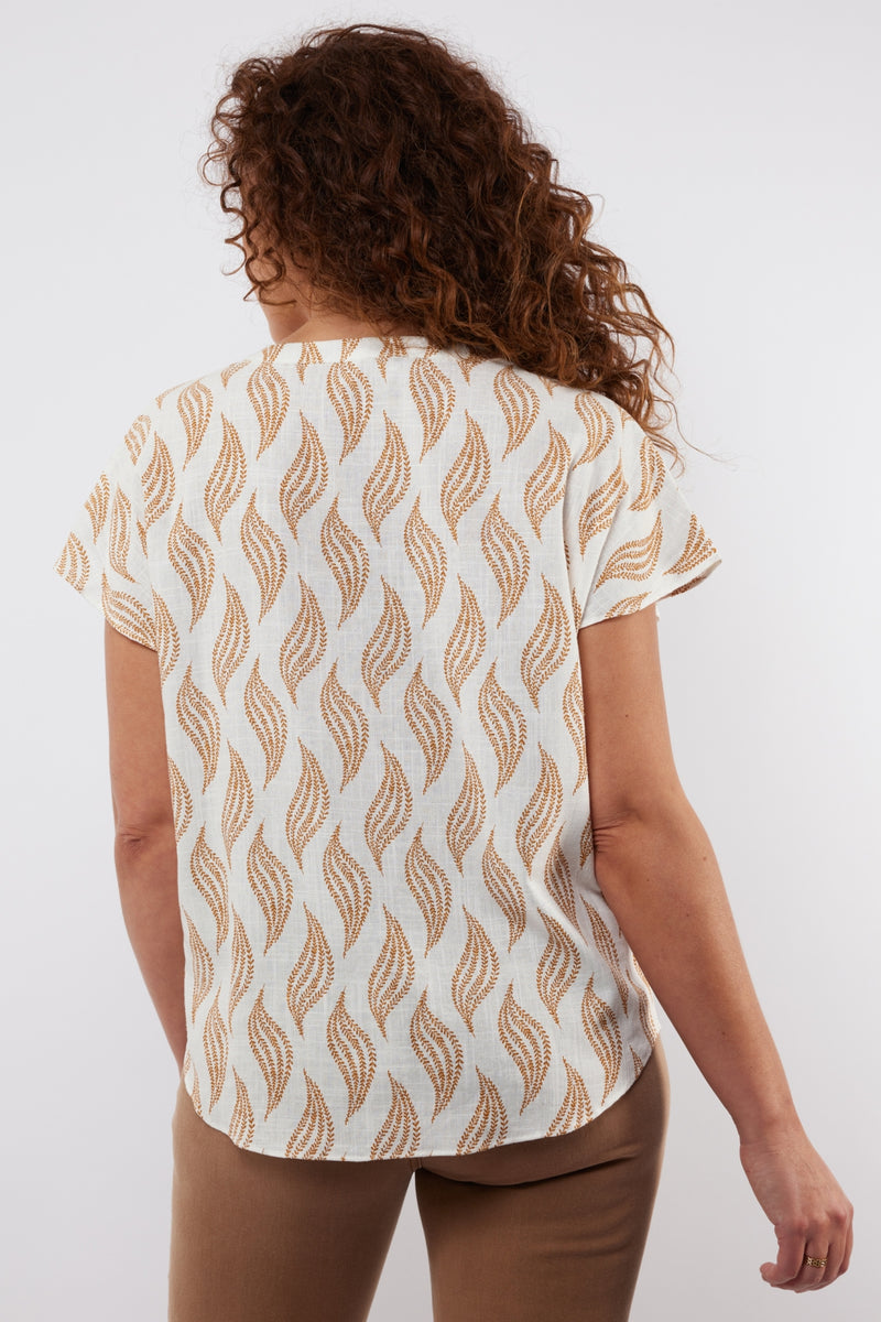 C&S The Label Top Silla Offwhite