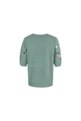 C&S The Label Sweater Mylo Jade Green