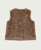 Elvira Casuals-Gilet Quinn-Brown Fur