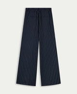 elvira broek bella krijtstreep navy