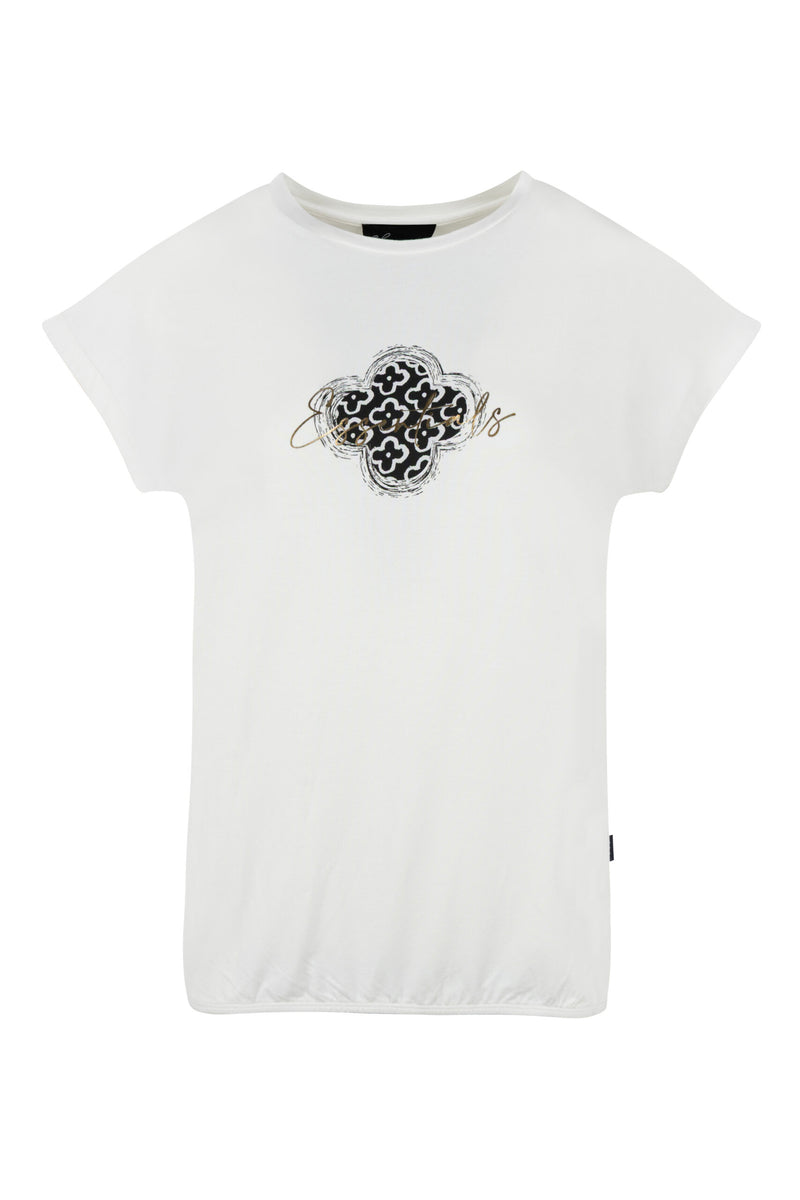 elvira t-shirt bloom off white