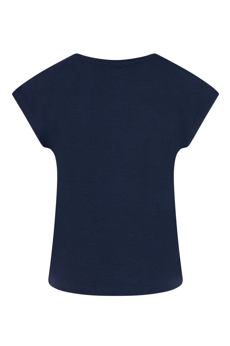 Elvira T-shirt Live Navy