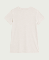 Elvira Casuals-T-shirt Tres Chic-Ecru
