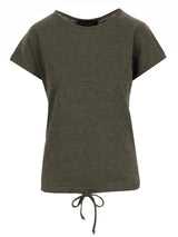 elvira casuals top artemis khaki