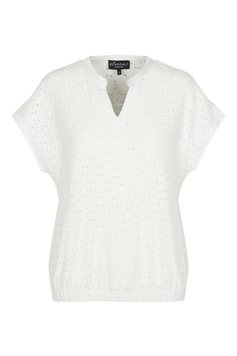 elvira top liza off white