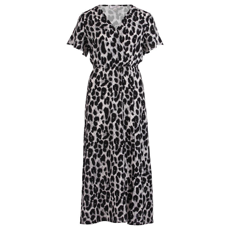 enjoy jurk overslag dieren print 155305
