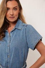 g-maxx blouse toni denim light blue