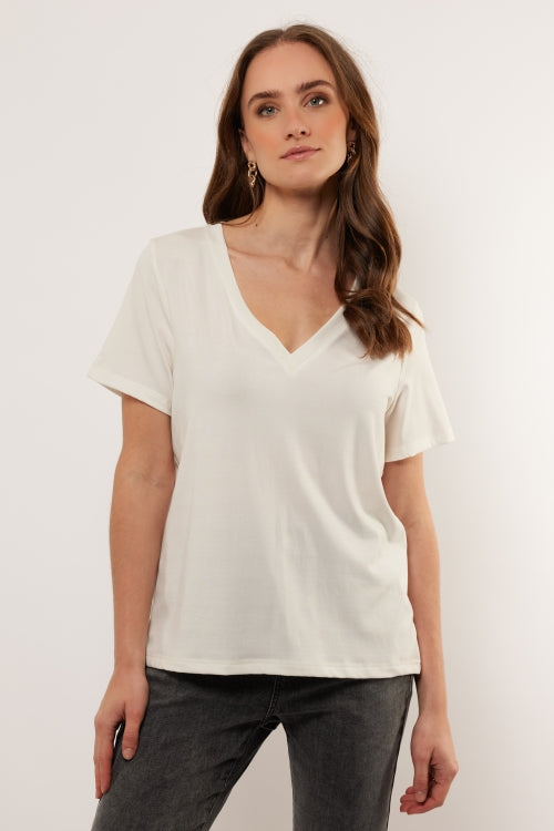 g-maxx t-shirt siv offwhite