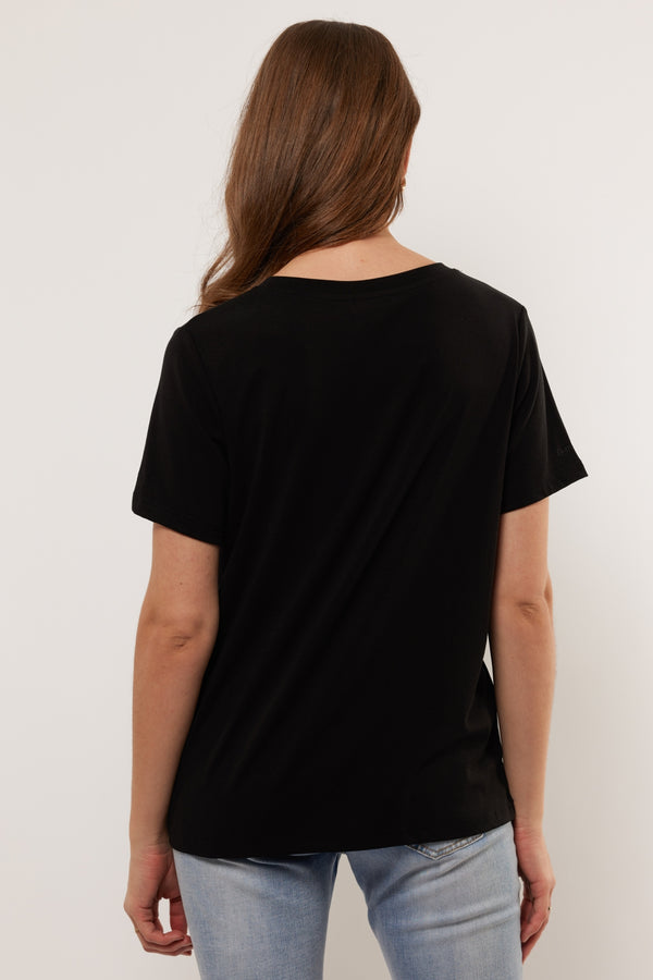 zwarte t-shirt siv van g-maxx