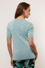g-maxx knitting top gray fog