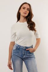 G-maxx knitting top Camillia offwhite