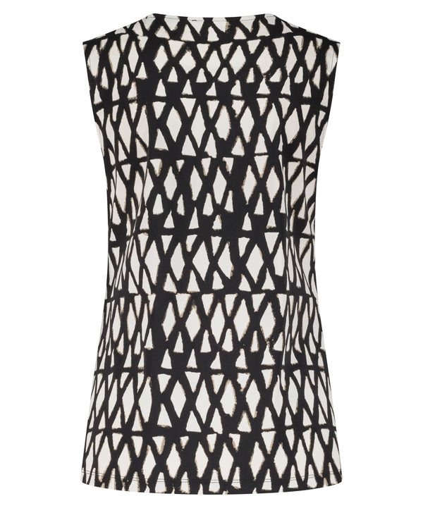Lady Day Top Cecile Ruta Print