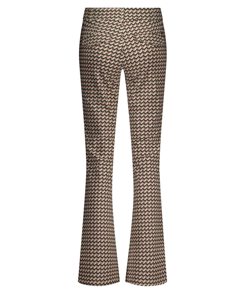 broek poppy studio print van lady day