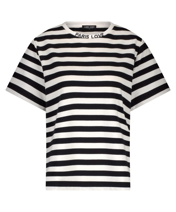 lady day t-shirtreese black-champagne