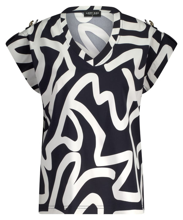 lady day top sydney keith blue