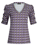 lady day top tigger twister print
