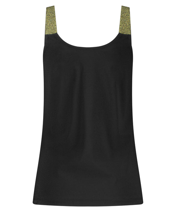 lady day top tuesday zwart